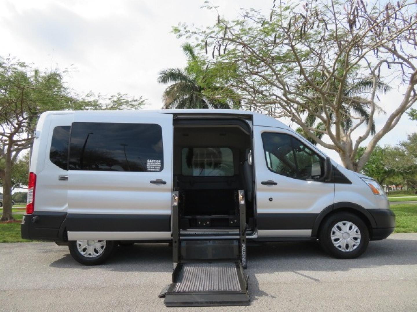 2015 Silver /Gray Ford Transit (1FBZX2CG0FK) , located at 4301 Oak Circle #19, Boca Raton, FL, 33431, (954) 561-2499, 26.388861, -80.084038 - Photo#0